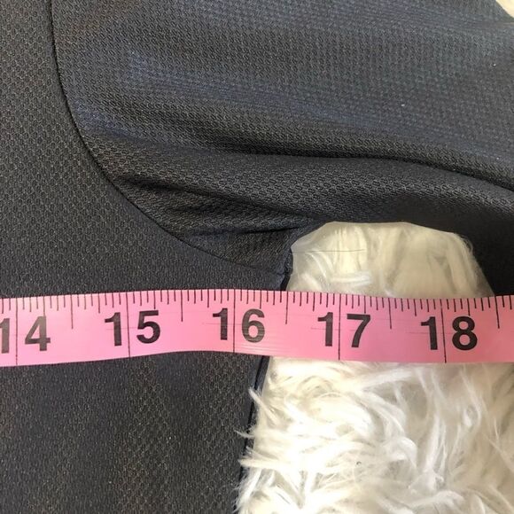 ATHLETA GRAY SPANDEX LONGSLEEVED‎ RUCHED SIDE SZ S - Picture 5 of 9